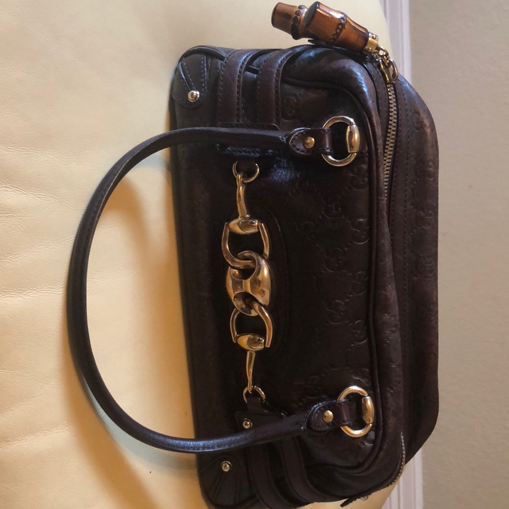 Pre-loved Gucci Wave Boston Bag